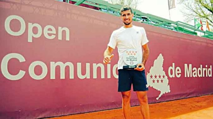 Cachín, campeón en Madrid