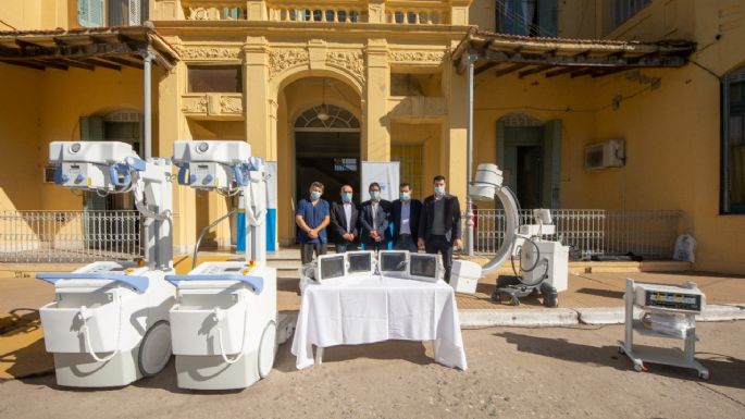 Cardozo entregó equipamiento al Hospital José A. Ceballos