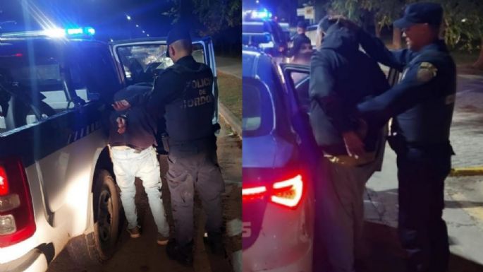 Dos hombres intentaron huir de un control policial en una moto robada