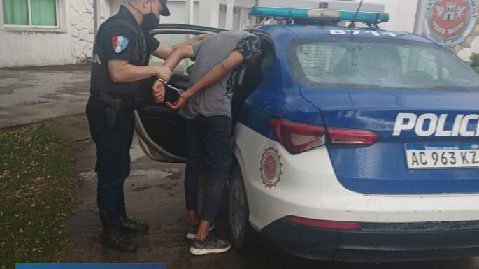Detuvieron a un joven de 20 años por robar un televisor