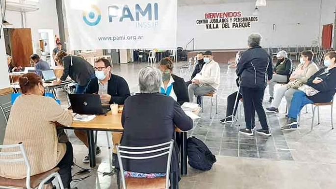 PAMI atendió en la ciudad