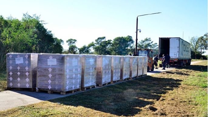 Una importante exportación de la Fábrica de Pólvoras a Bolivia