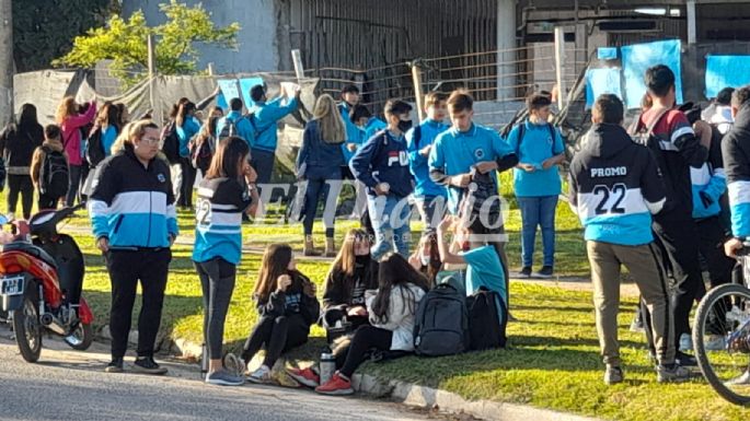 Alumnos de las escuelas PROA reclaman que culminen las obras y poder estudiar