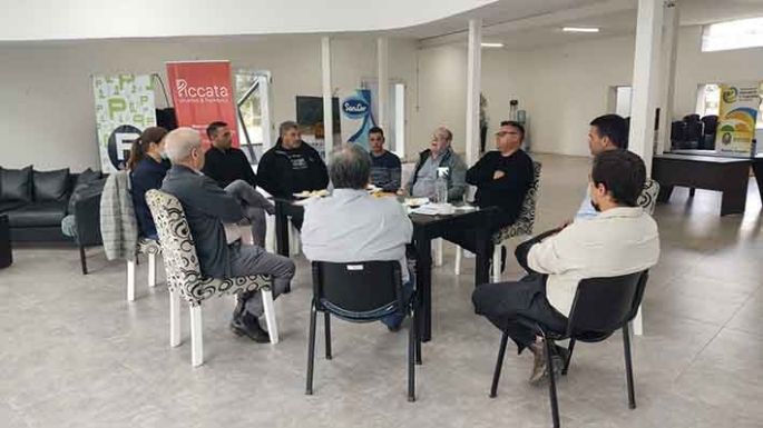 Visita de funcionarios de Ambiente