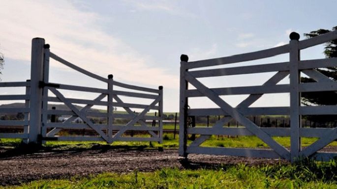 La mayoría de los campos de la zona son alquilados