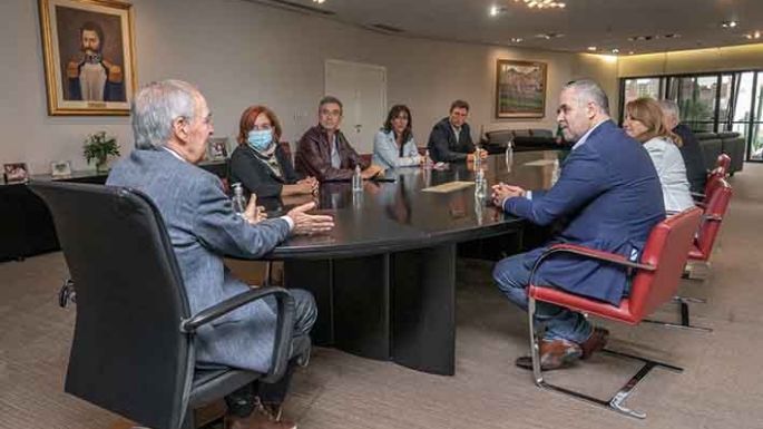 Schiaretti se reunió con el Interbloque Federal