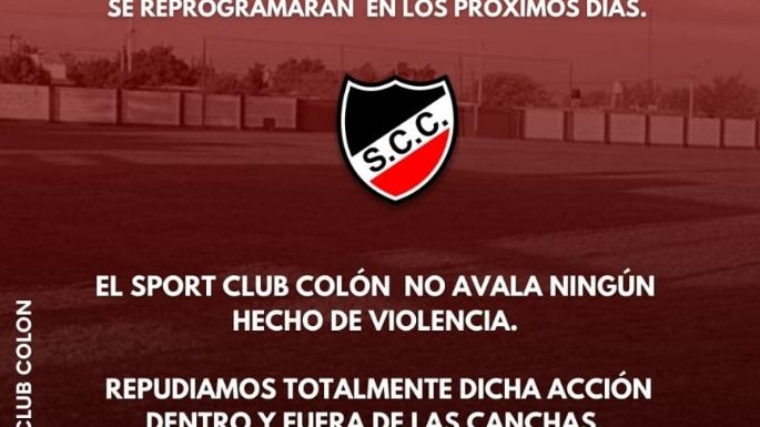 Dos partidos se suspendieron por cuestiones extrafutbolísticas