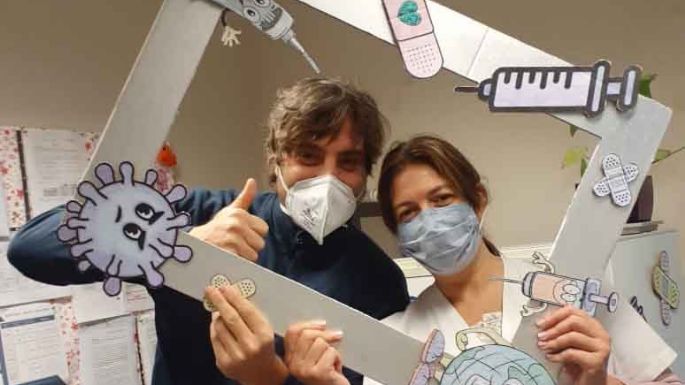 Hasta el viernes se vacunarán contra el Covid y la gripe en el Hospital Pasteur