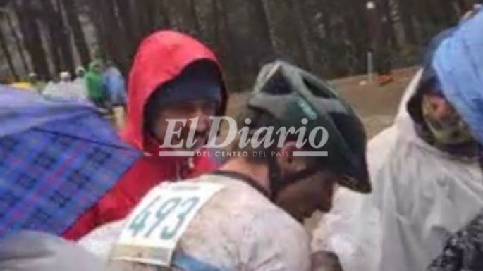 Emotiva llegada de Diego Ré