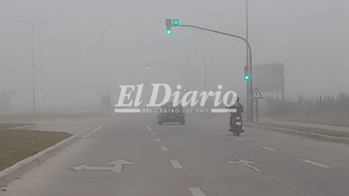 Villa María amaneció con niebla