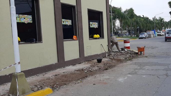 Comenzaron las obras para mejorar el casco céntrico de la ciudad