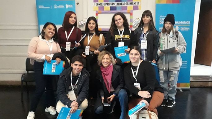 Concejales estudiantiles en el Consejo Provincial de Adolescentes