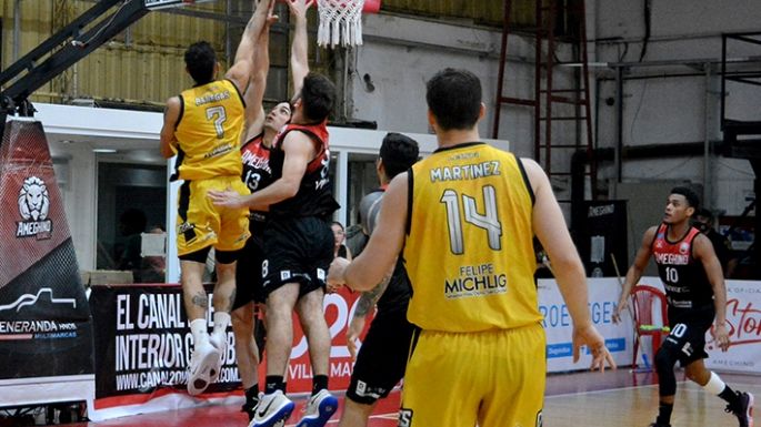 Tropiezo de Ameghino en la apertura de Cuartos de final