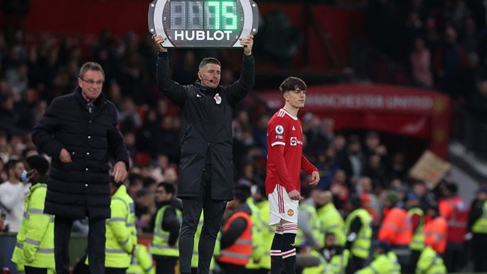 Garnacho, el primer argentino menor que debuta en el United
