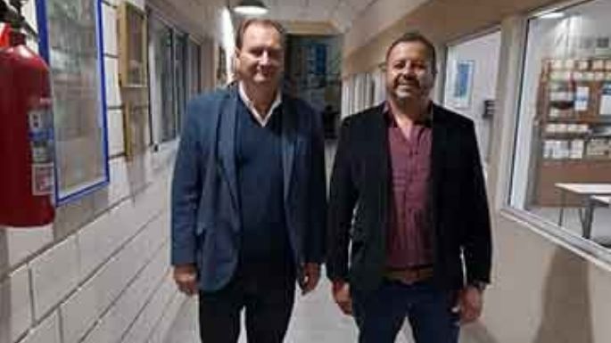 Dellarossa con Mojica y Capitani