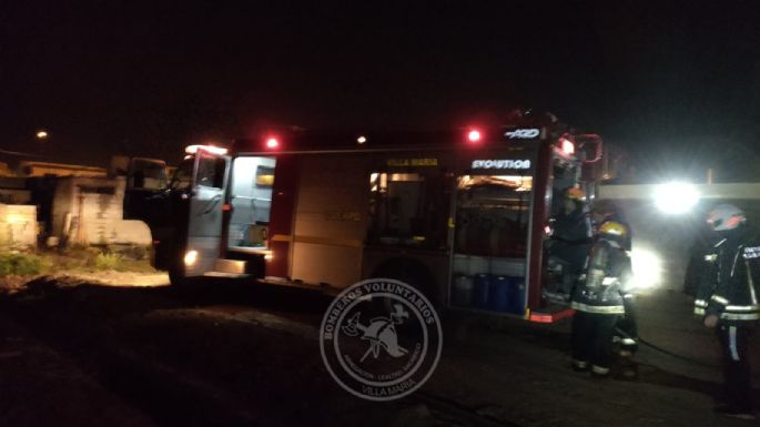 Se incendió un departamento en el barrio Malvinas Argentinas