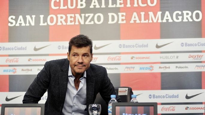 Tinelli renunció a la presidencia de San Lorenzo