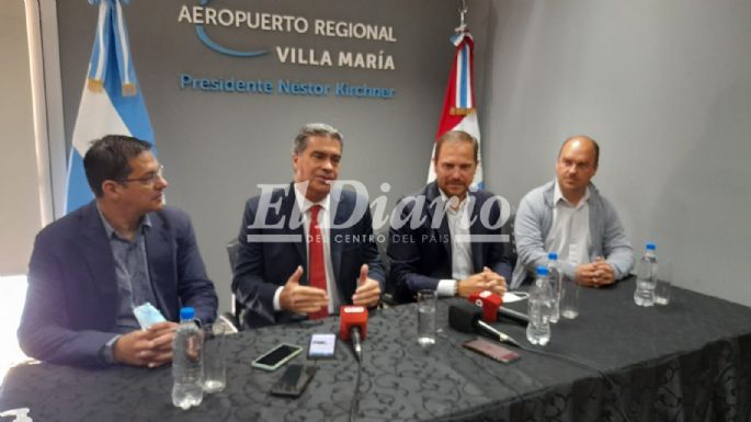 Gill recibió en Villa María al gobernador de Chaco, Jorge Capitanich