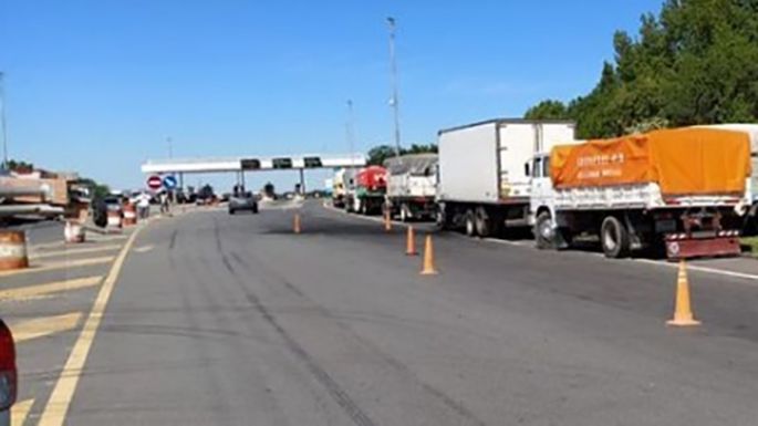 Restringen la circulación de camiones