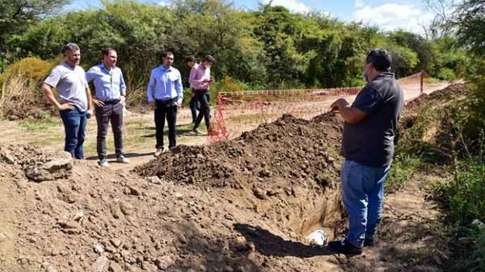 Cambio climático: duplican un canal  subterráneo para administrar la laguna