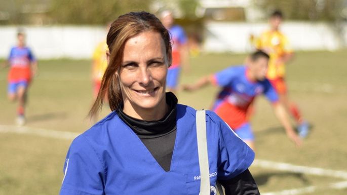 En primera línea para ayudar, la labor de Eugenia Chialvo