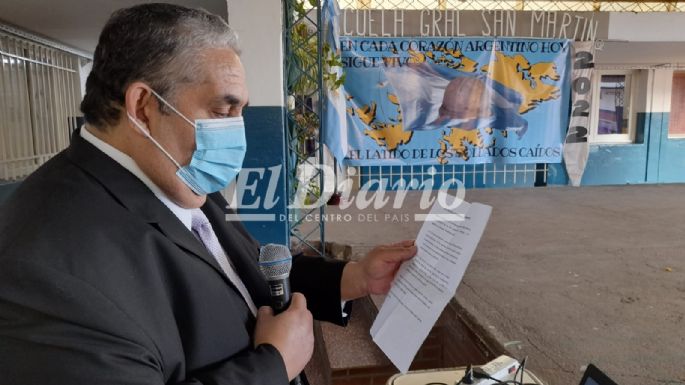 Guerra de Malvinas: se realizó un emotivo homenaje al cabo Adrián Busto