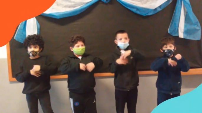[Vídeo] Alumnos del IDA realizaron una nueva versión el Himno en Lengua de Señas Argentina