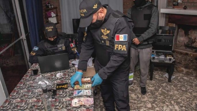 Detienen a 9 personas, en 7 allanamientos, vinculadas con organizaciones narco