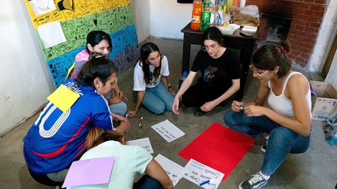 Actividades en el cierre  de las escuelas populares