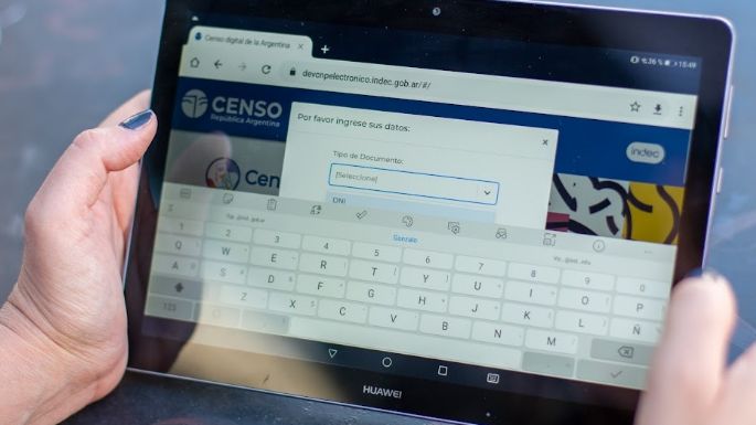 Más del 30% de los hogares ya completó el formulario virtual