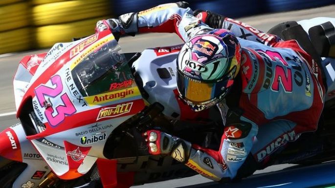 Bastianini festejó en Francia