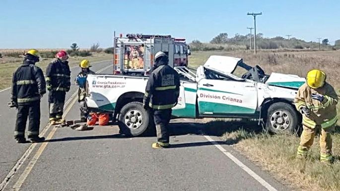 Una motociclista de 19 años y una peatona de 76 con serias lesiones