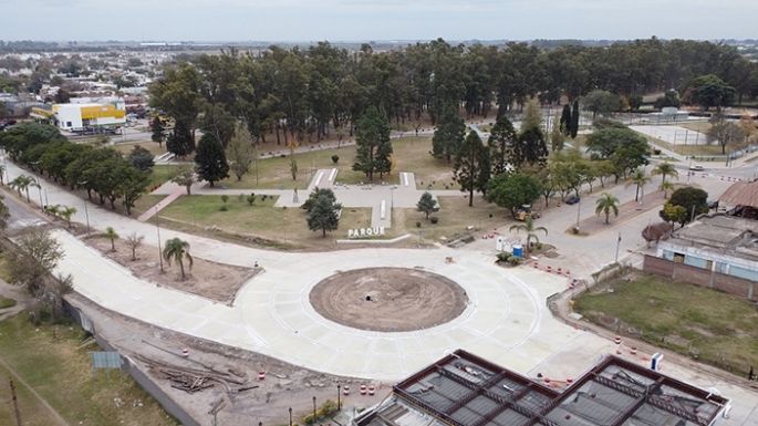 La rotonda tendrá una fuente de agua