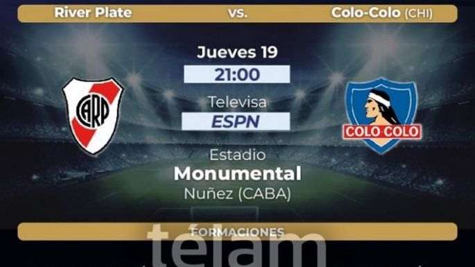 River busca la clasificación con un equipo diezmado