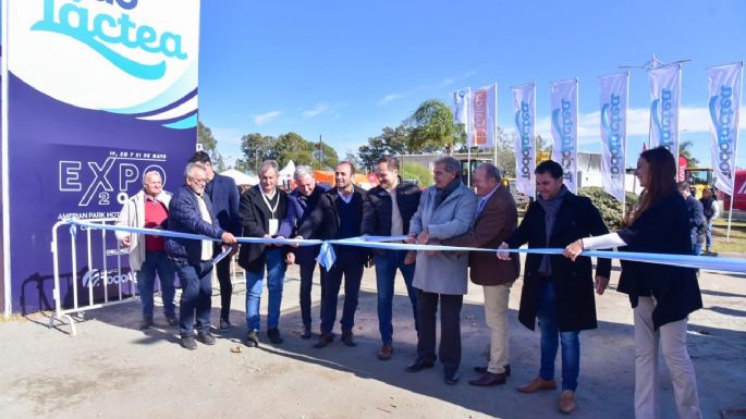 TodoLáctea: Gill ponderó las cooperativas y empresas familiares "de primer nivel" de nuestra región