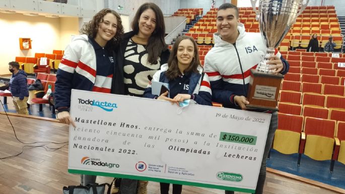 Estudiantes del San Antonio resultaron ganadores de las Olimpíadas Lecheras Nacionales
