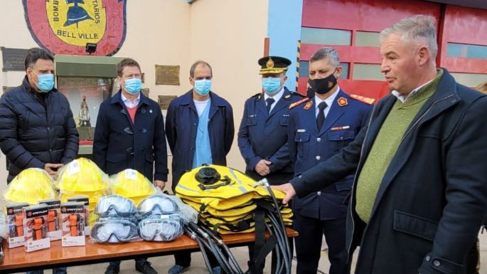 Nuevo equipamiento forestal para los Bomberos Voluntarios de Bell Ville
