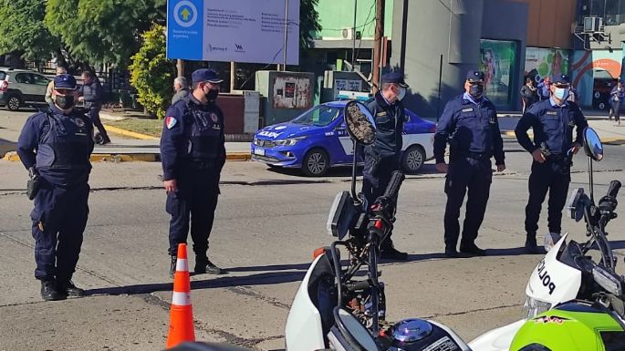Operativo de seguridad en los barrios San Justo y Rivadavia