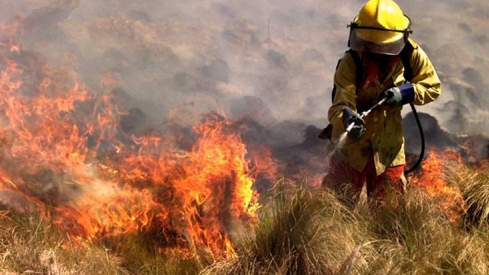 Decretaron el estado de "alerta ambiental" por riesgo de incendios en Córdoba