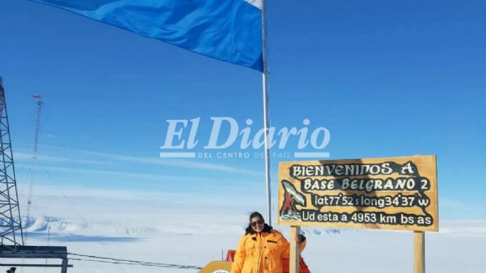 Médica villamariense fue parte de la última misión a la Antártida