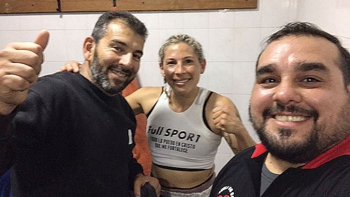 Basualdo terminó rápido su pelea