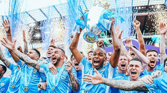 Manchester City celebró su bicampeonato