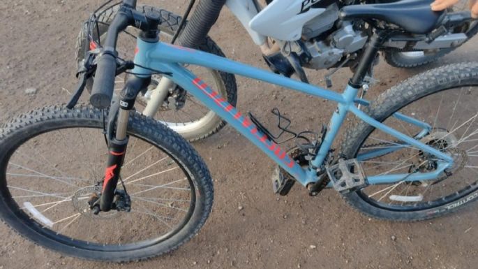 Robó una bici y huyó, pero terminó detenido