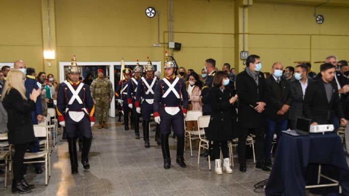 Villa Nueva: se realizó el acto protocolar por el 25 de Mayo