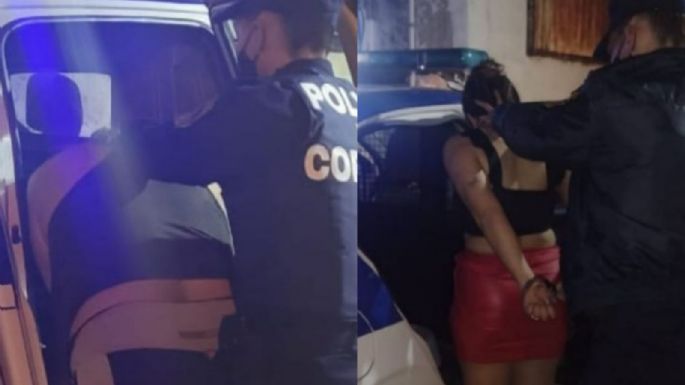 Dos mujeres aprehendidas: por violar una restricción y por disturbios en un local nocturno