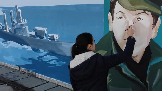 El playón del barrio Malvinas Argentinas recordará al excombatiente Norberto Güizzo con un mural