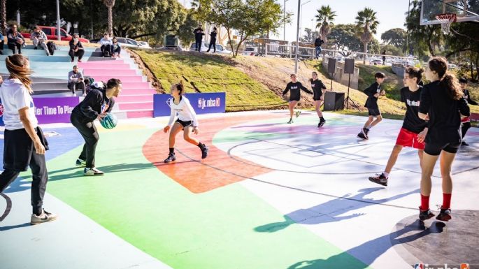 Villamariense en la cancha NBA del Kempes