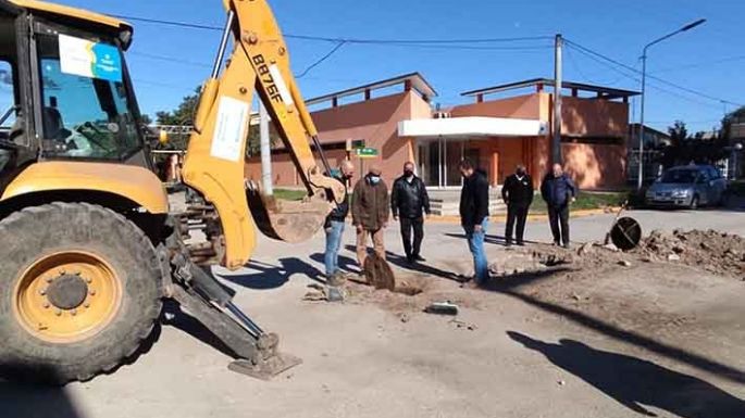 Avanzan los trabajos de saneamiento