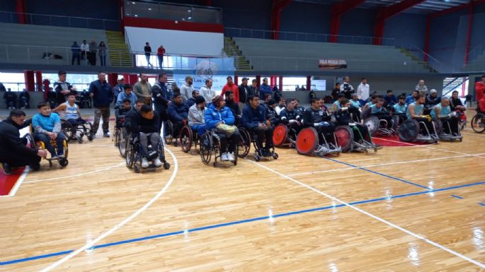 [Videos] Se realizó el acto inaugural del Torneo Internacional de Quad Rugby