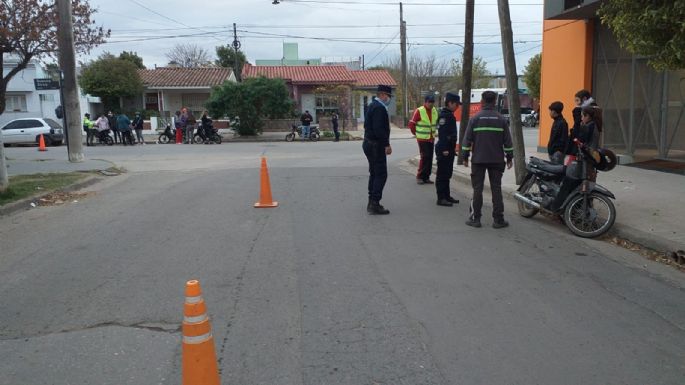 Operativo de saturación en barrio Lamadrid